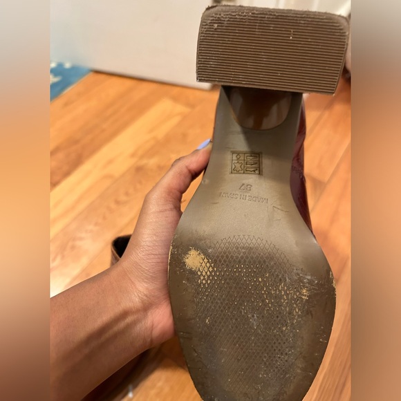 Brown leather L’intervalle boots - Picture 2 of 6